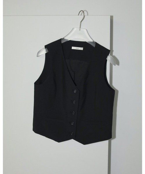 アンヌーク　ベスト ジレ Compact Cutoff Vest anuke ベスト ジレ Compact Cutoff Vest レディース : ZOZOTOWN