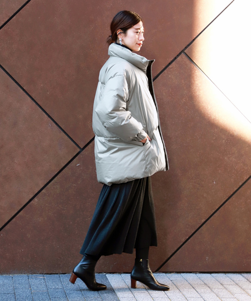 Pufferダウンジャケット ベージュ36サイズVERMEIL par iena VERMEIL par iena（ヴェルメイユパーイエナ）の「Puffer ダウン