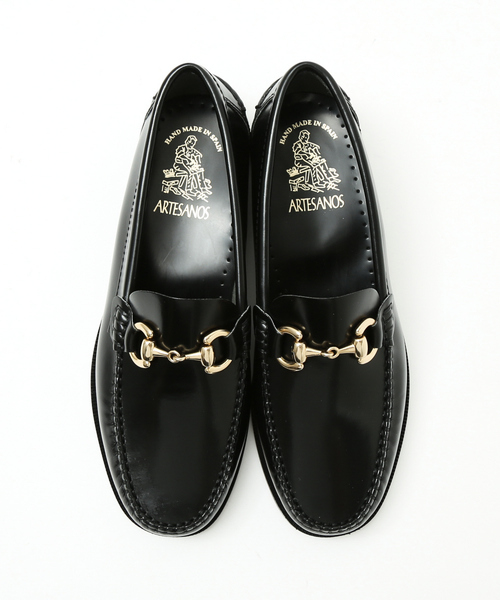 値下げ13,000円→9,500円❗️アルテサノス　黒　ローファ 楽天市場】アルテサノス ARTESANOS ビットローファー レディース