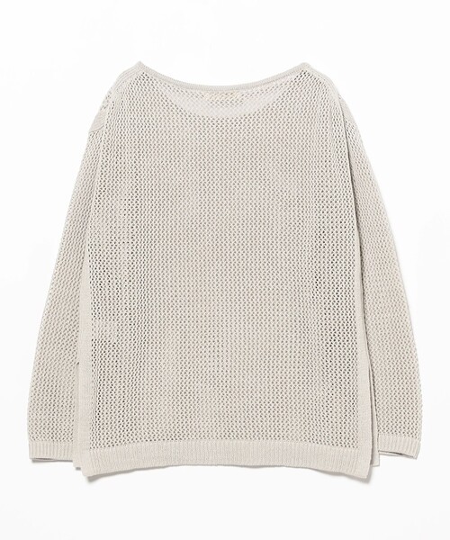 Demi-Luxe BEAMS ニット セーター ギマコットン ロングスリーブ