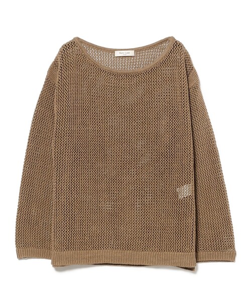 Demi-Luxe BEAMS ニット セーター ギマコットン ロングスリーブ