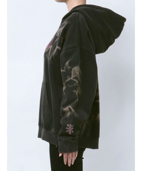GYDA パーカー WHIP STUDSスウェットパーカー レディース
