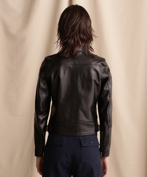 ✨希少✨　SCHOTT ライナー付き ライダースジャケット ブラック 42 黒 Schott N.Y.C レザージャケット ライダース 「Women's」Schott