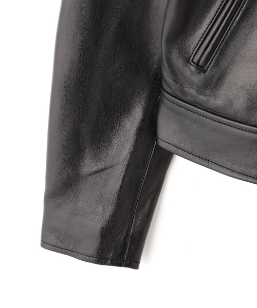 レザージャケット ライダース 「Women’s」Schott/ショット/DOUBLE BREAST RIDERS/ダブルブレストライダースの画像