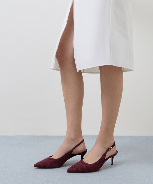 CHARLES ＆ KEITH（チャールズ&キース） パンプス ウーブン ポイン