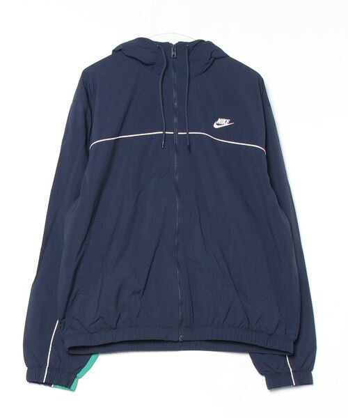 Nike ネイビー ジップアップジャケット NIKE コート ジャケット ナイキ クラブ アスリート フーディ