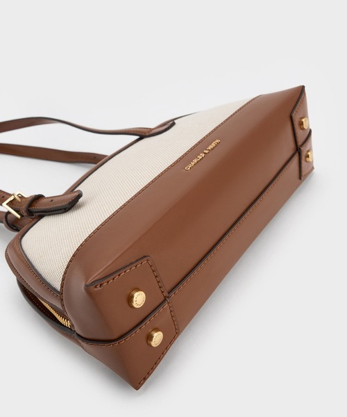 CHARLES ＆ KEITH トートバッグ Enola エノラ キャンバス