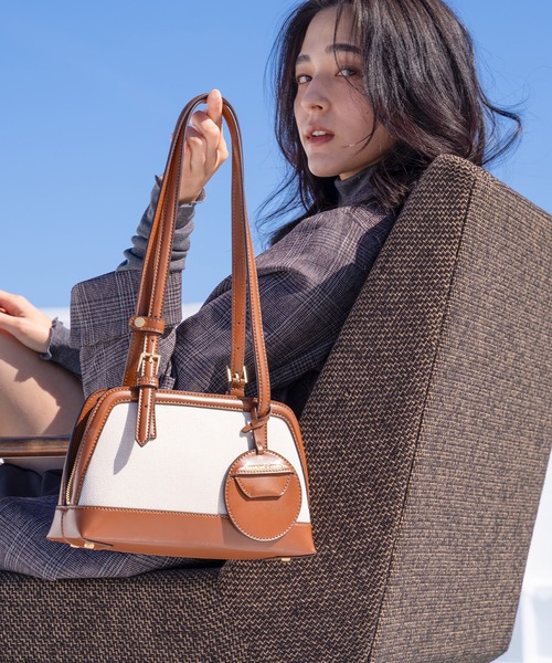 CHARLES ＆ KEITH トートバッグ Enola エノラ キャンバス