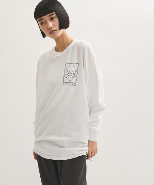 tシャツ 「DAWNING(ドーニング)」OG LOGO LS TEE レディース | ADAM ET ROPE'