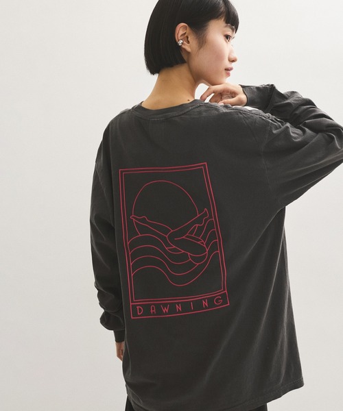 tシャツ 「DAWNING(ドーニング)」OG LOGO LS TEE レディース | ADAM ET ROPE' | 02