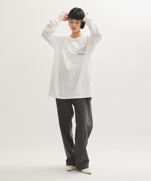 tシャツ 「DAWNING(ドーニング)」OG LOGO LS TEE レディース | ADAM ET ROPE' | 05