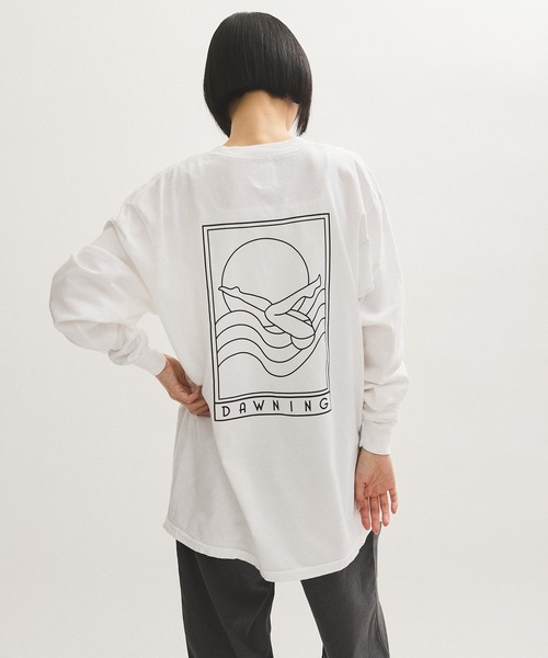 tシャツ 「DAWNING(ドーニング)」OG LOGO LS TEE レディース | ADAM ET ROPE' | 11