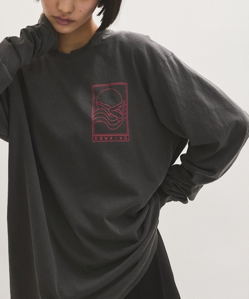 tシャツ 「DAWNING(ドーニング)」OG LOGO LS TEE レディース | ADAM ET ROPE' | 12