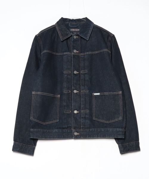 デニムジャケット gジャン GUESS JEANS Jacket Selvedge メンズ