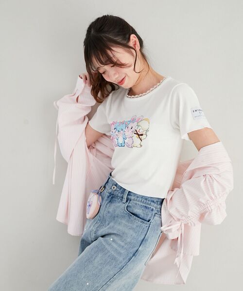 MAJESTIC LEGON（マジェスティックレゴン） tシャツ SWIMMERコラボ