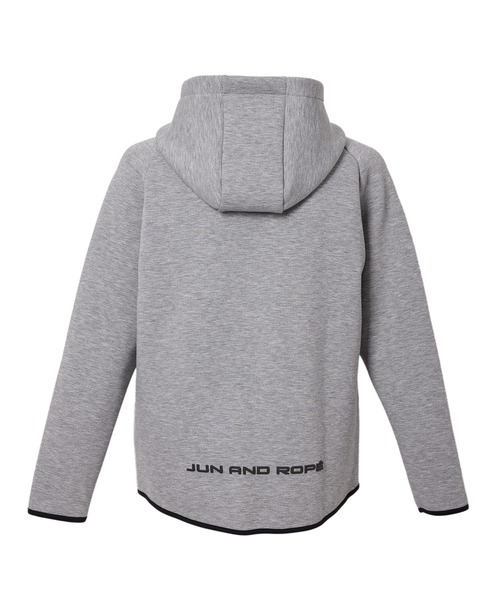 JUN&ROPE'（ジュンアンドロペ） パーカー ダンボールニットフルジップ