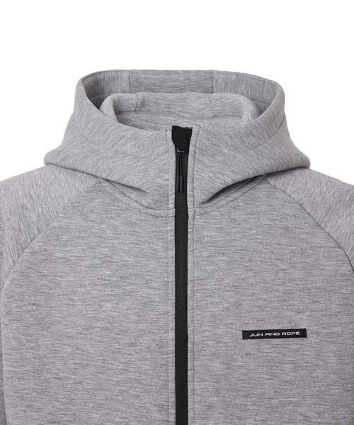 JUN&ROPE'（ジュンアンドロペ） パーカー ダンボールニットフルジップ