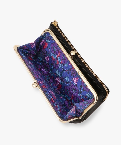ANNA SUI 財布 ピーコック 二つ折り口金長財布 レディース