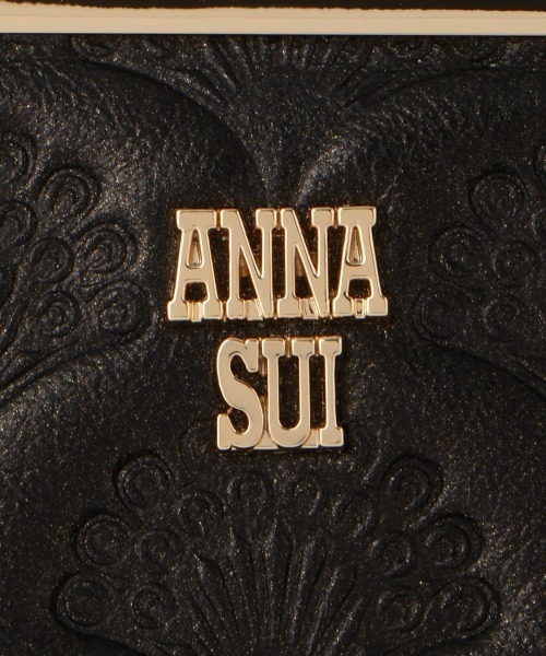 ANNA SUI（アナスイ） 財布 ピーコック 二つ折り口金長財布 レディース