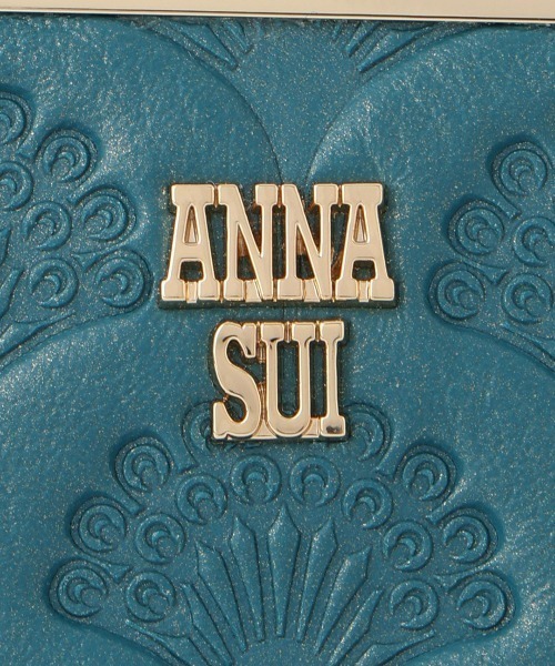 ANNA SUI（アナスイ） 財布 ピーコック 二つ折り口金長財布 レディース