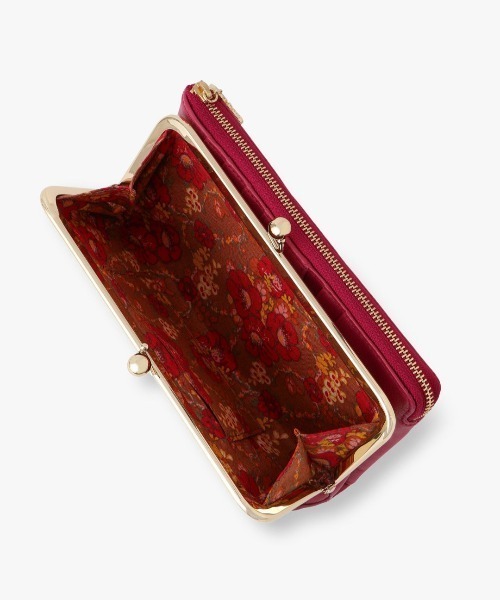 ピーコック 二つ折り口金長財布（財布）｜ANNA SUI（アナスイ
