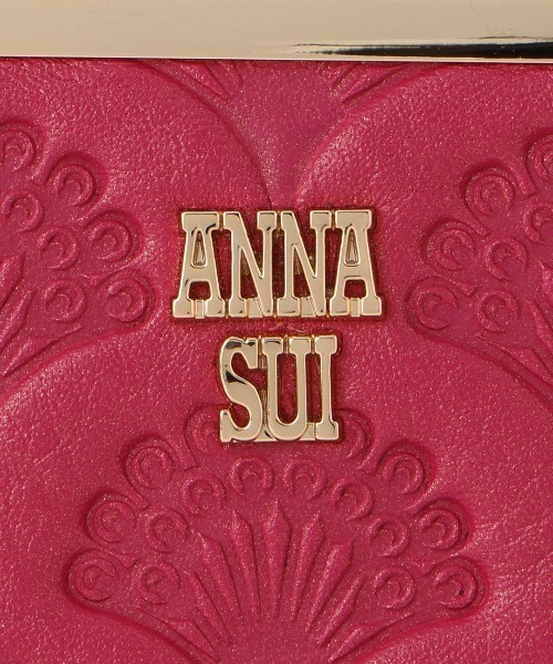 ANNA SUI長財布 フレームパーティーファスナー付がま口 ゴシックハート ANNA SUI長財布 フレームパーティーファスナー付がま口 ゴシック