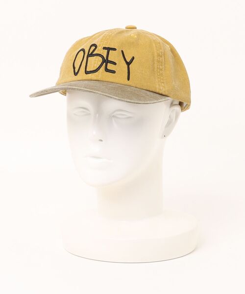 OBEY（オベイ） キャップ 帽子 キャップ JOT 6PANEL VELCRO BACK