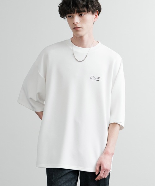 Rocky Monroe tシャツ 接触冷感 オーバーサイズとろみポンチ幾何