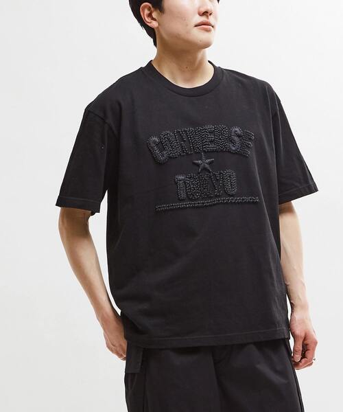 tシャツ 3D EMBROIDERY CONVERSE TOKYO LOGO S/S TEE レディース メンズ CONVERSE TOKYO｜3D EMBROIDERY CONVERSE TOKYO LOGO S/S TEE