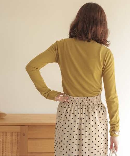 「ANGIE」 タートルネックニット MEDIUM ホワイト系その他 レディース_画像5