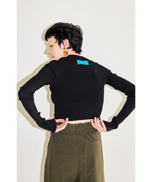 OMMO（オーエムエムオー） ニット セーター SHORT RIB KT TOP