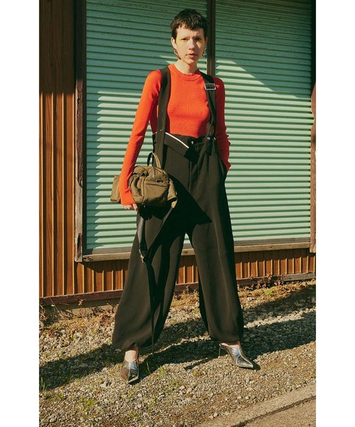 OMMO（オーエムエムオー） ニット セーター SHORT RIB KT TOP