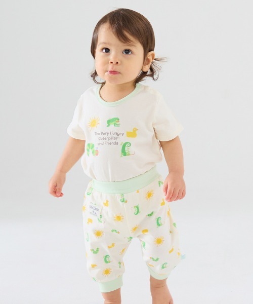ベビー服 ロンパース 「ERIC CARLE X moimoln」BOYSモノグラム 