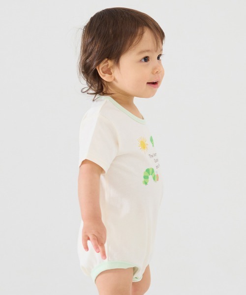 ベビー服 ロンパース 「ERIC CARLE X moimoln」BOYSモノグラム 