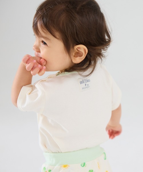 ベビー服 ロンパース 「ERIC CARLE X moimoln」BOYSモノグラム 