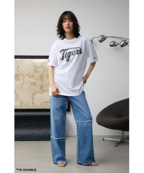 AZUL BY MOUSSY（アズールバイマウジー） tシャツ NEWERA×MLB×SBC