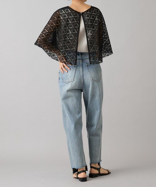 BEARDSLEY ブラウス シャツ 「15 quinze」リネンレースポンチョ