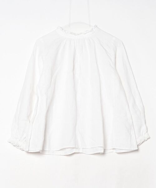 「nest Robe」 長袖ブラウス - ホワイト レディース