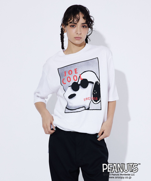 JOHNBULL/ジョンブル】PEANUTS プリントTシャツ / スヌーピー