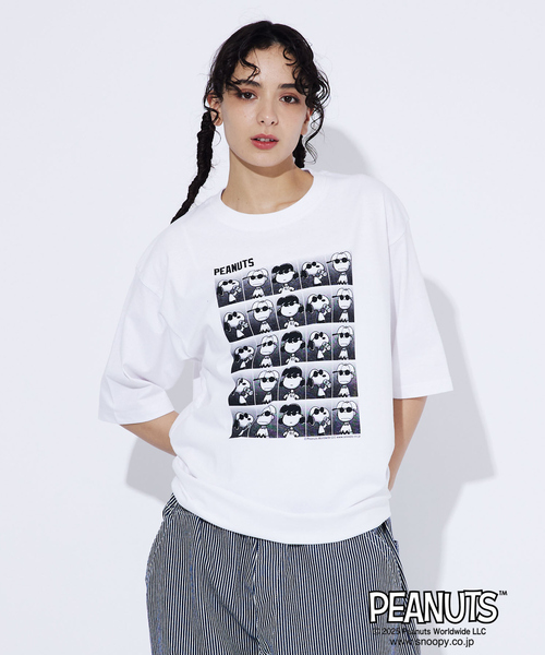 【JOHNBULL/ジョンブル】 PEANUTS SNOOPY Tee Johnbull ジョンブル PEANUTS SNOOPY / COLLAGE / CHARLIE BROWN