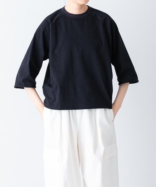 tシャツ 5分袖ラグランカットソー レディース かぐれ tシャツ 5分袖ラグランカットソー レディース : ZOZOTOWN