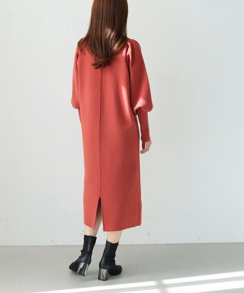 「HER CLOSET」 「Twenty Three」ニットワンピース FREE グリーン レディース_画像7