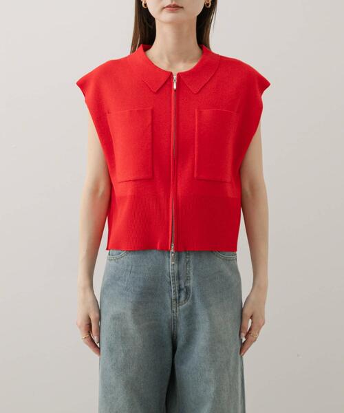 えり RIB TOP WITH METAL DETAIL - Ecru | ZARA United States