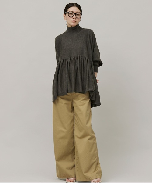 Curensology（カレンソロジー） タートルネックニット FREE グレー