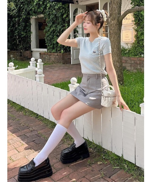 Darich ニット セーター Dベアケーブルニットトップス