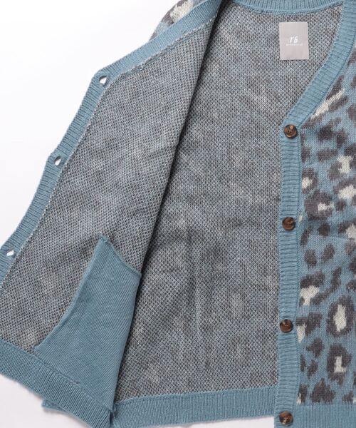 「ROSE BUD」 ニットカーディガン FREE ベージュ レディース_画像3