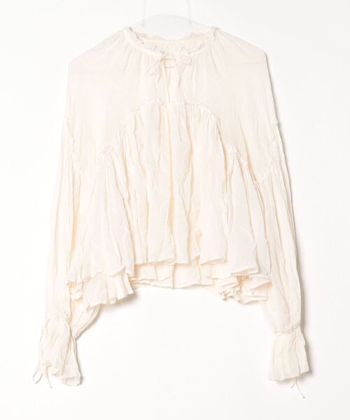 CASA FLINE 「CASA FLINE」 長袖ブラウス FREE ベージュ