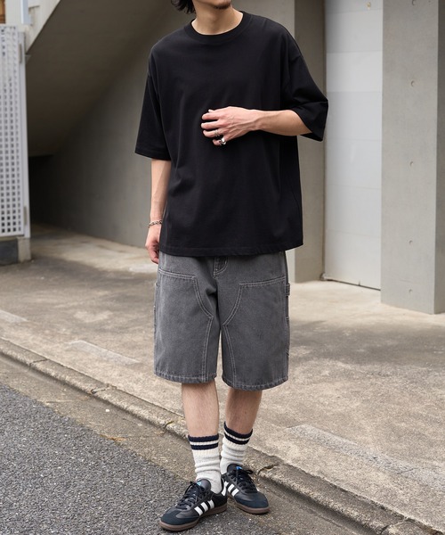 MAISON CLUB ジーンズ 「MAISON CLUB」Double Knee Short Pants