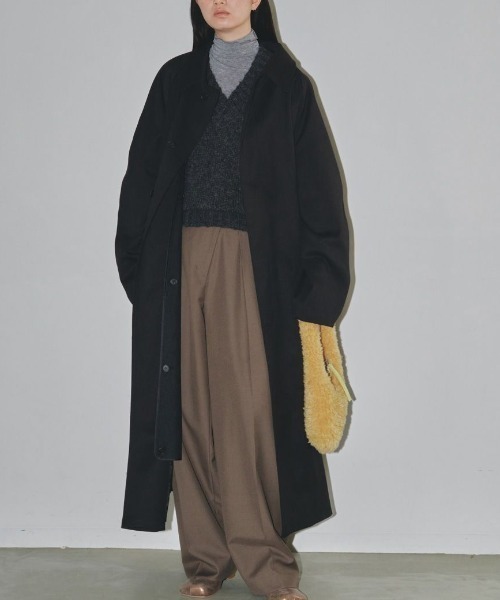 TODAYFUL 「TODAYFUL」 ステンカラーコート 36 ブラック レディース