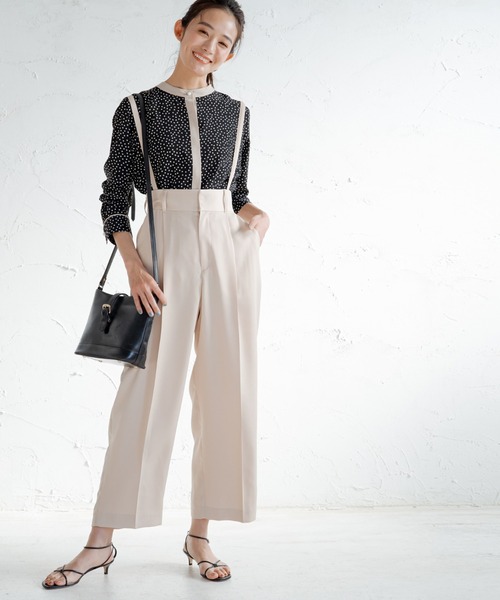 Loungedress 「LOUNGEDRESS」 長袖ブラウス FREE ブラック
